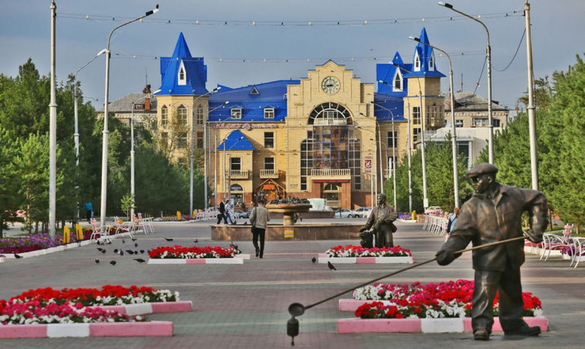 A reminder for tourists of Kostanay