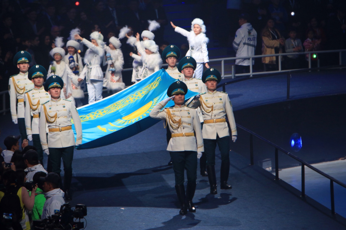 Грандиозное открытие Универсиады-2017 в Алматы