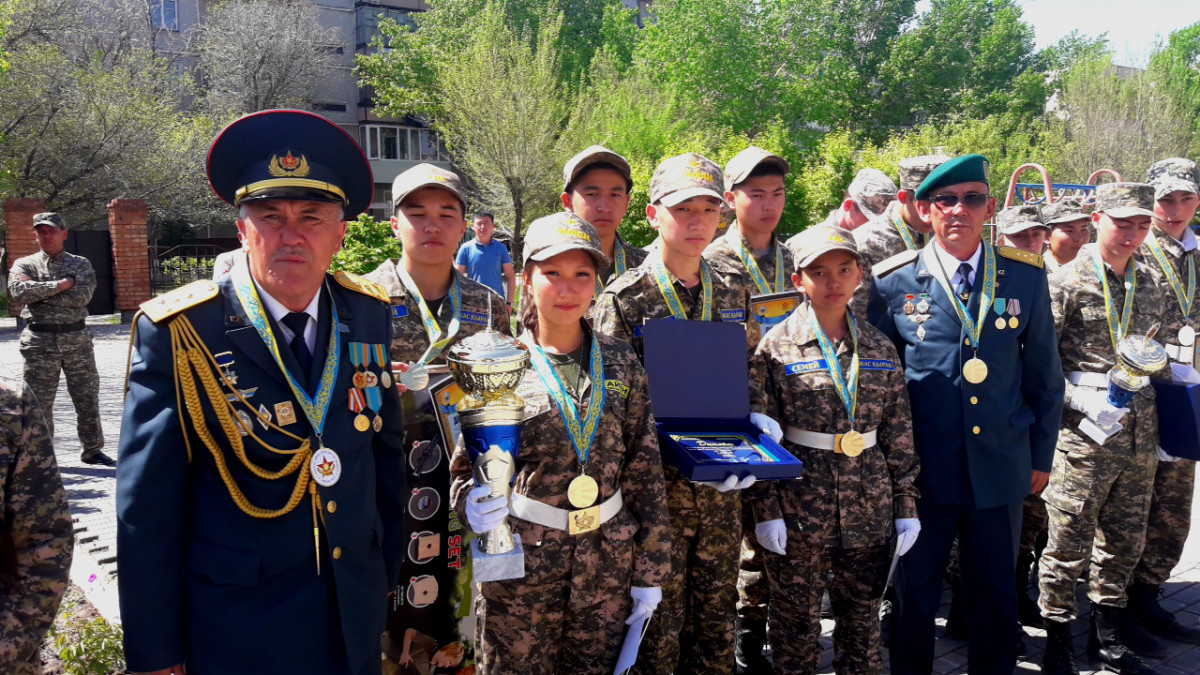 В Семей прошла областная игра «Айбын» в честь 25-летия армии РК