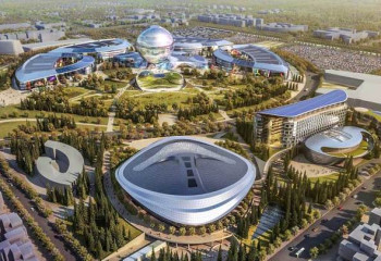 Экспонат ЭКСПО будет освещать дорогу из аэропорта