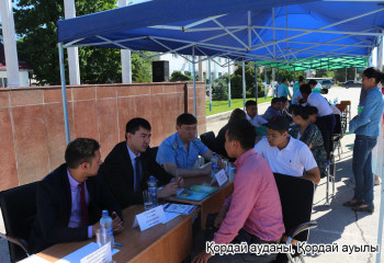 Aвтокараван «Рухани жаңғыру» провел консультационную работу