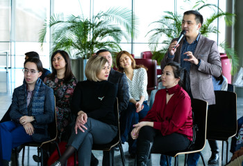 Мотивационное интервью с победителями проекта «100 новых лиц Казахстана»