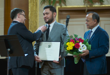 Медет Шотабаев Италия Жұлдызы Орденімен марапатталды