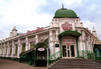 Ақмоладан қалған көне ғимараттар