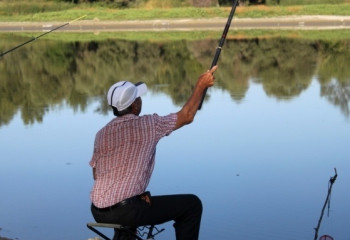 The place of fishing without leaving the city