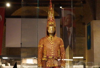 «Алтын адам» Түркияға сапар шекті