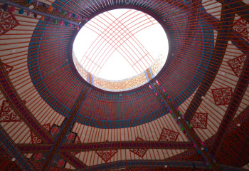 Әлемдегі ең үлкен киіз үй