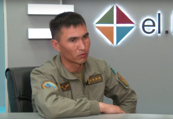 Капитан Көбеген Мырзатаевпен сұхбат