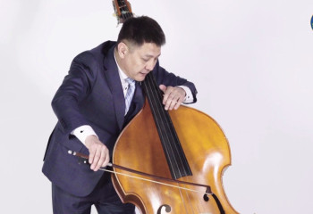 Контрабас музыкалық аспабымен танысу