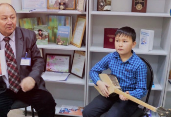 Қайролла САДУАҚАСОВ - ҚХА «Қазақтану» жобасы аясында ашылған «Күй-керуен» орталығының жетекшісі