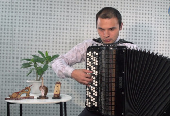 Произведение «Ой, да ты, калинушка» (баян)