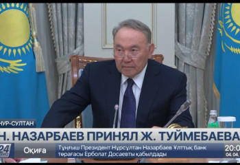 Нурсултану Назарбаеву доложили о ходе подготовки XXVII сессии АНК