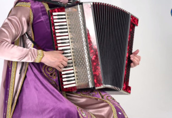 Музыкальный инструмент Кавказская гармошка, разбор произведения «Кавказ»