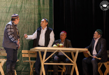 Спектакль о переносе столицы из Алматы в Астану поставили во Дворце Мира и Согласия