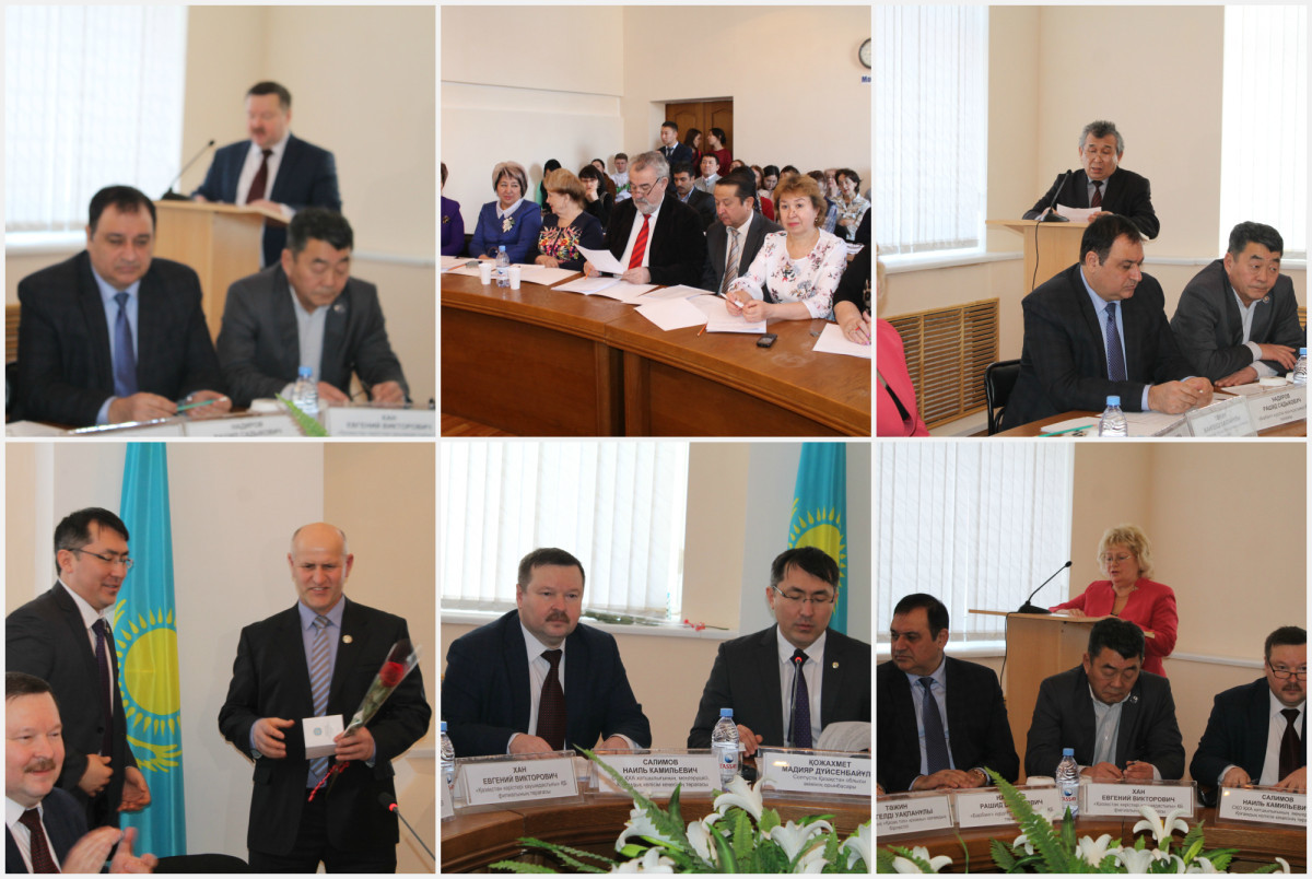 Заседание Совета Северо-Казахстанской областной ассамблеи народа Казахстана