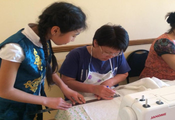 Мастер-класс по орнаментам «Құрақ өнері»