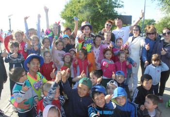 На берегу моря состоялся праздник для детей