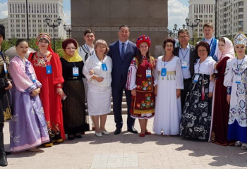 ОКРЫТИЕ АЛЛЕИ МУЗЕЯ В АСТАНЕ