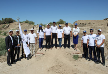 Члены молодежного движения «Жаңғыру жолы» посетили исторические места