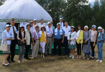 Этнокультурные объединения Карагандинской области приняли участие в праздновании 350-летия Бухар жырау