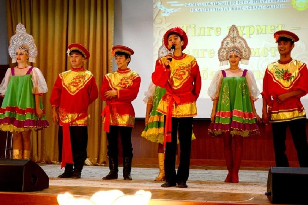 Разнообразие культуры народа Казахстана продемонстрировали жамбылские полицейские