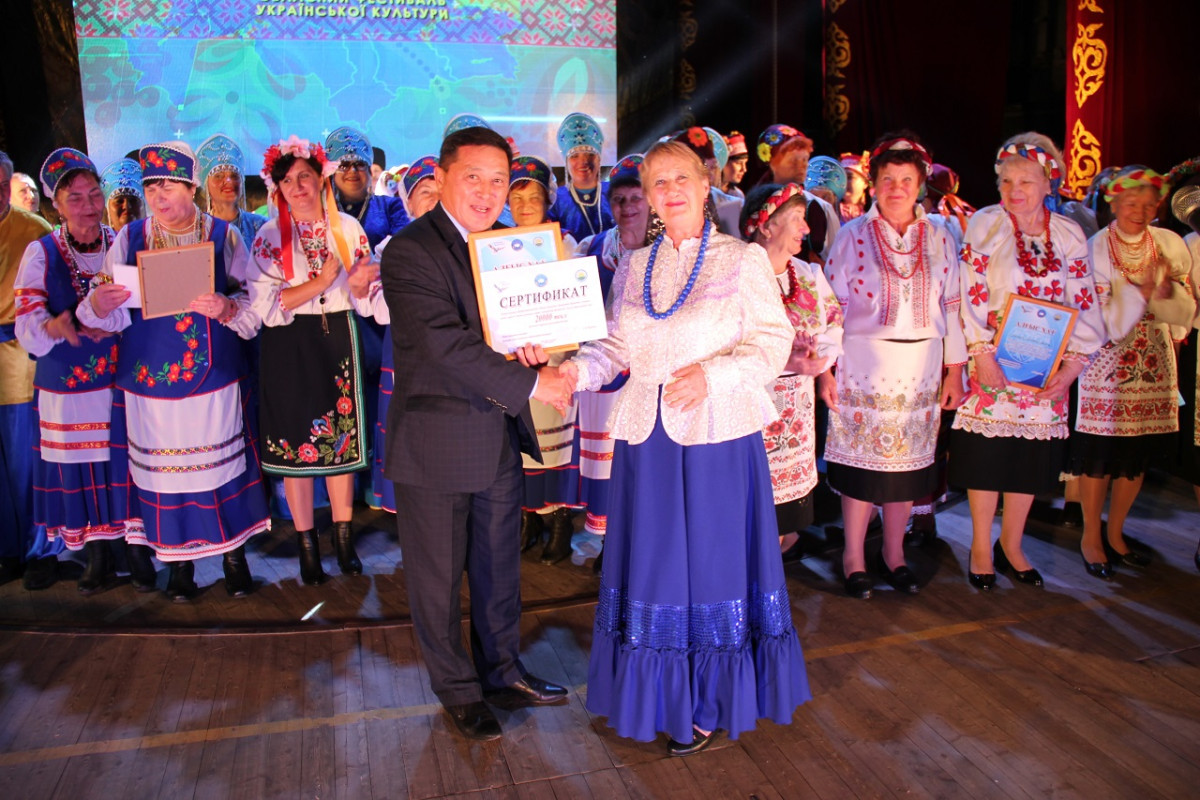 В Усть-Каменогорске состоялся областной фестиваль украинской культуры