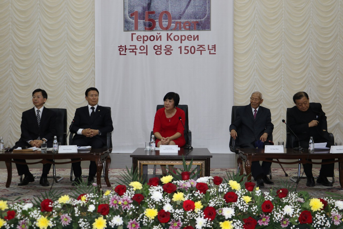 В Кызылорде отметили 150-летие национального героя Кореи Хон Бом До