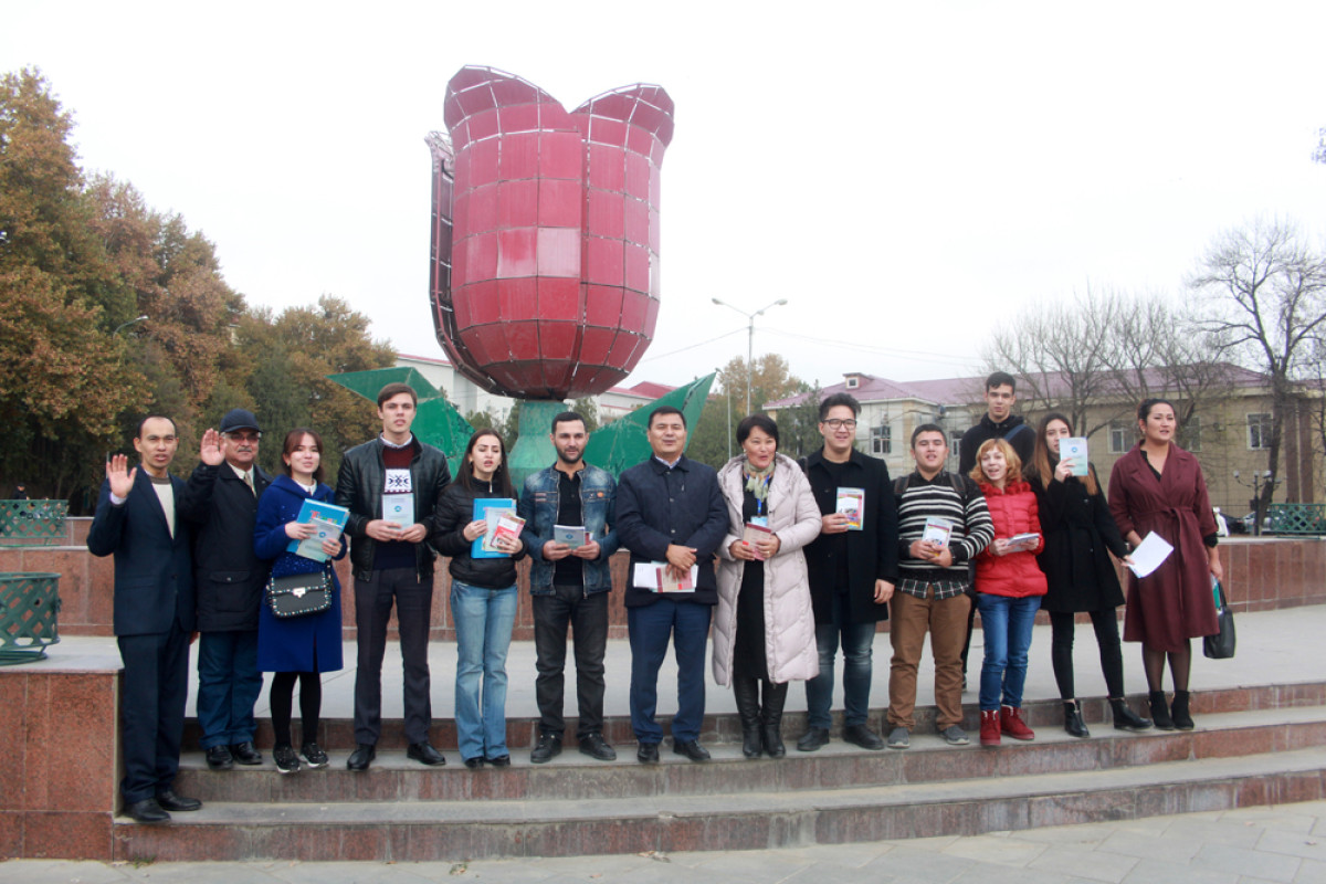 Жители Шымкента принимают активное участие в республиканской акции «Я говорю по-казахски»