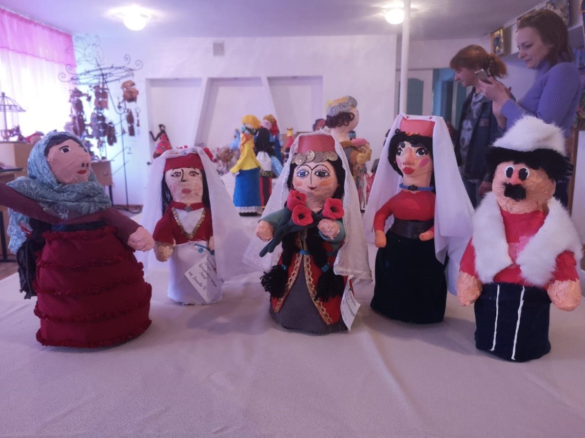 Выставка кукол казахстанских этносов открылась в Павлодаре