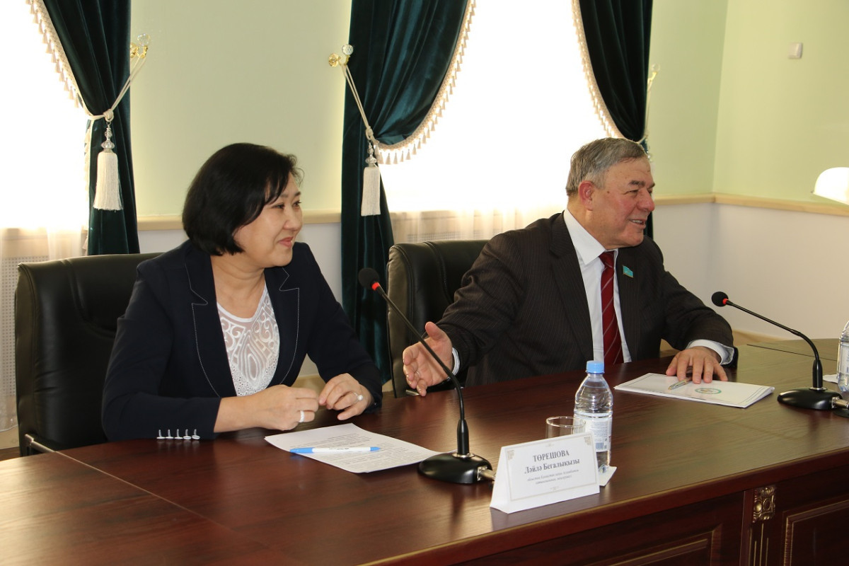Депутат Мажилиса встретился с активом АНК Кызылординской области