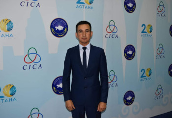 У руководителя молодежного крыла узбекского этнокультурного центра города Астаны Сардора Юлдашева – День рождения