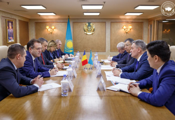 РУМЫНИЯ ВЫСОКО ОЦЕНИВАЕТ МИРОЛЮБИВУЮ ПОЛИТИКУ КАЗАХСТАНА