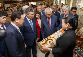 В НУР-СУЛТАНЕ ОТКРЫЛСЯ ЦЕНТР РЕМЕСЛЕННОГО ТВОРЧЕСТВА «АНАЛАР АМАНАТЫ»