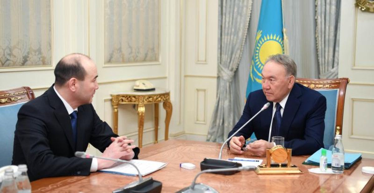 Елбасы Нурсултан Назарбаев принял Генерального прокурора Гизата Нурдаулетова