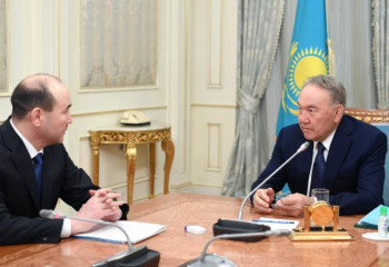 Елбасы Нурсултан Назарбаев принял Генерального прокурора Гизата Нурдаулетова