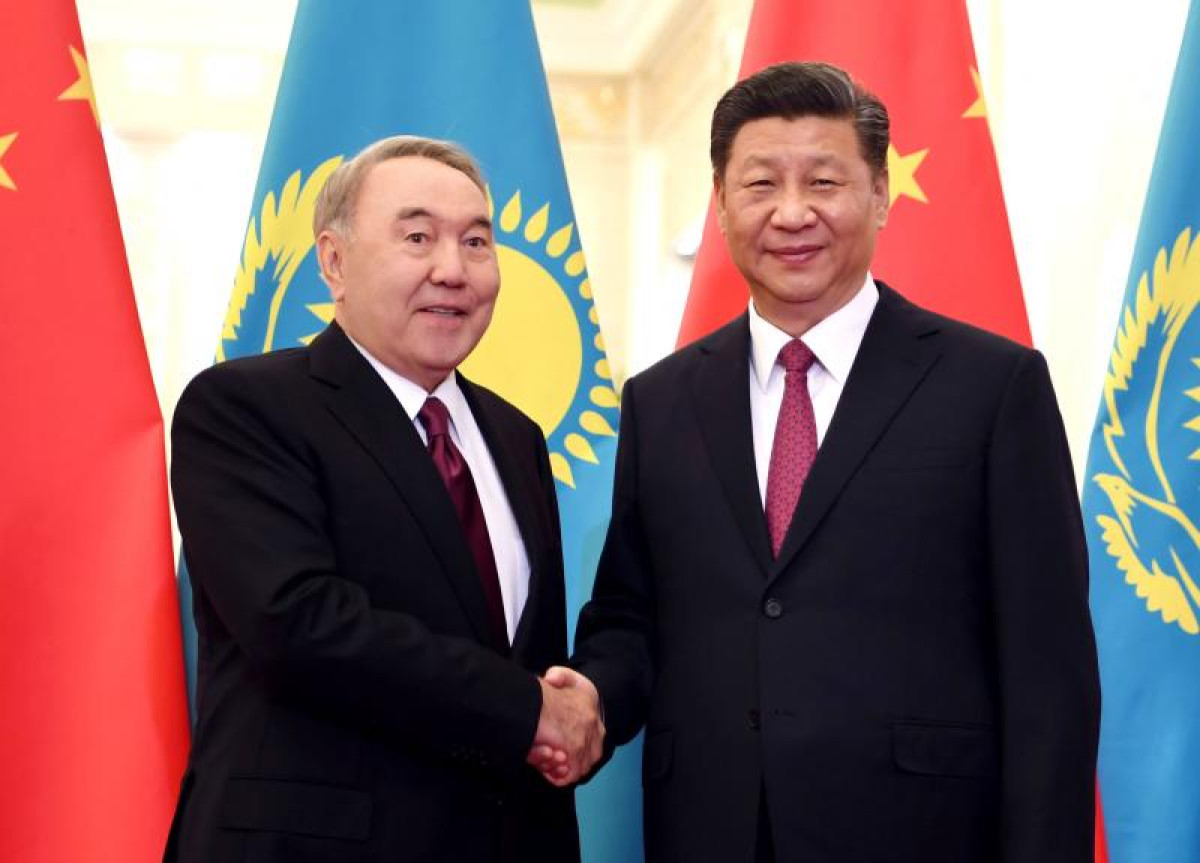 Первый Президент Казахстана встретился с Председателем Китайской Народной Республики Си Цзиньпином