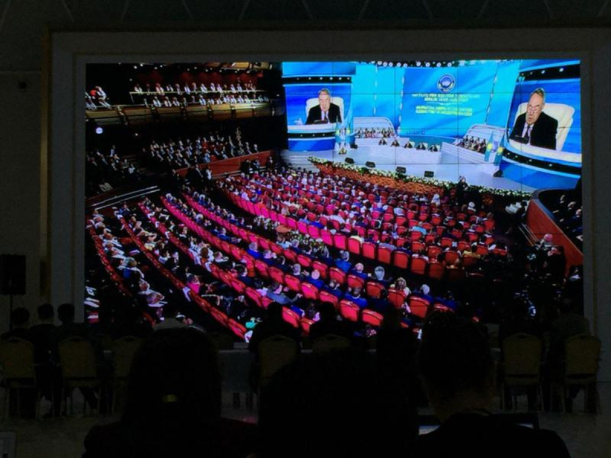 В столице началось заседание XXVII Сессии Ассамблеи народа Казахстана с участием Елбасы
