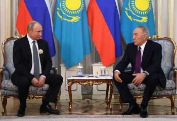 Нурсултан Назарбаев встретился с Президентом Российской Федерации Владимиром Путиным