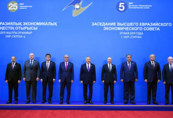 Елбасы принял участие в заседании Высшего Евразийского экономического совета в расширенном составе
