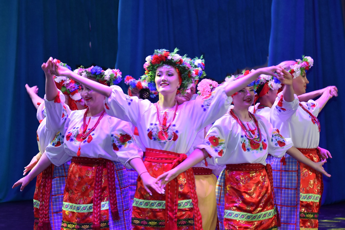 В Актау народный ансамбль танца «Альтаир» отметил свой 55-летний юбилей 