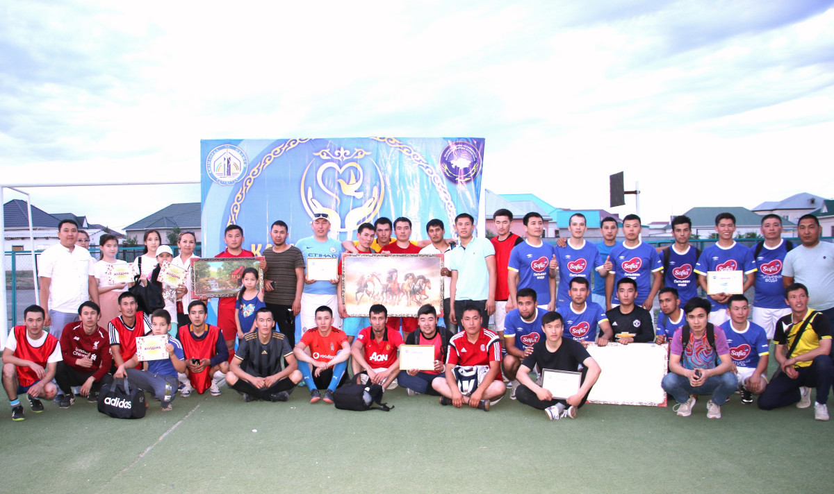 В Кызылорде состоялся благотворительный турнир по мини-футболу на Кубок областной АНК