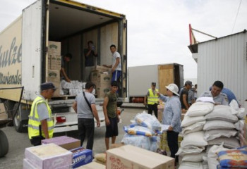 АНК и бизнесмены Атырауской области помогают жителям, пострадавшим от взрывов в городе Арыс