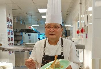 Шеф-повар зимних Олимпийских Игр-2018 удивил астанчан блюдами корейской кухни