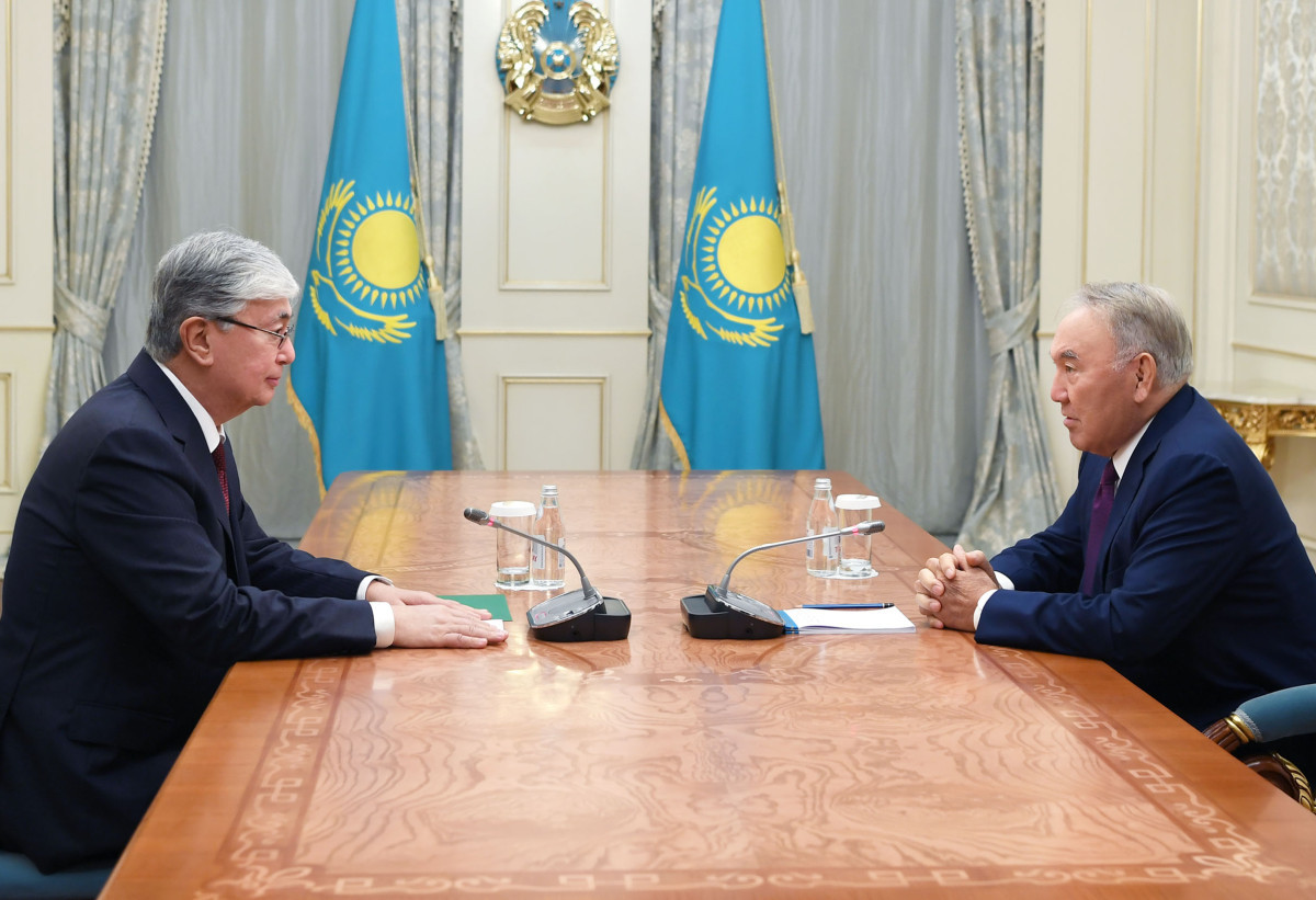 Елбасы встретился с Президентом Казахстана