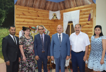 АНК Акмолинской области в дар от посольства Таджикистана получила национальные музыкальные инструменты