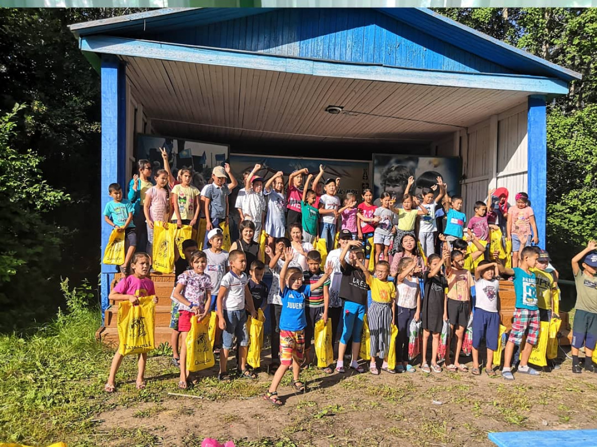 АНК СКО устроила праздник для детей из Арыса, отдыхающих в лагере труда и отдыха