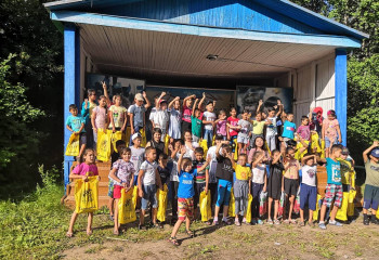 АНК СКО устроила праздник для детей из Арыса, отдыхающих в лагере труда и отдыха