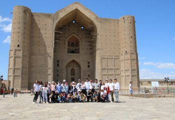 Участники историко-познавательной экспедиции посетили сакральные места Кызылординской области