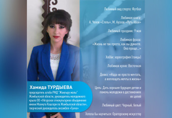 Знакомьтесь! Лидеры молодежного крыла АНК: Хамида Турдыева