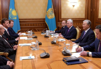 Глава государства принял Верховного комиссара по делам национальных меньшинств ОБСЕ Ламберто Заньера